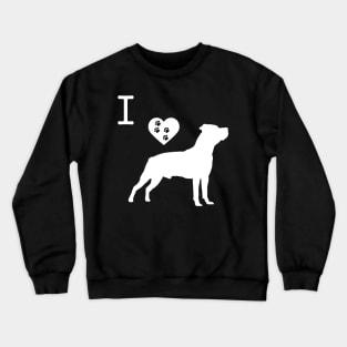 I love American Staffordshire Terrier Crewneck Sweatshirt